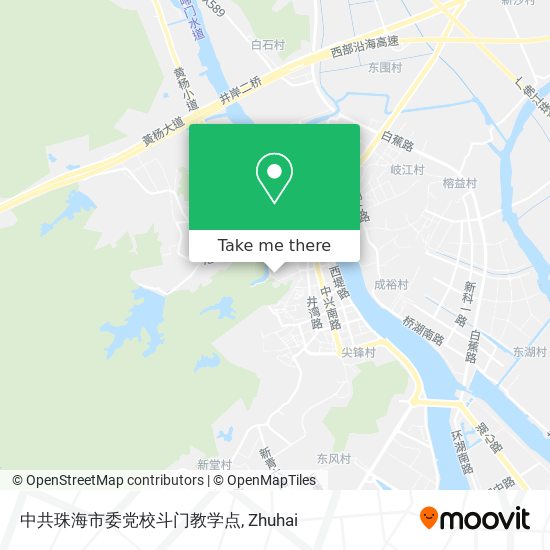 中共珠海市委党校斗门教学点 map