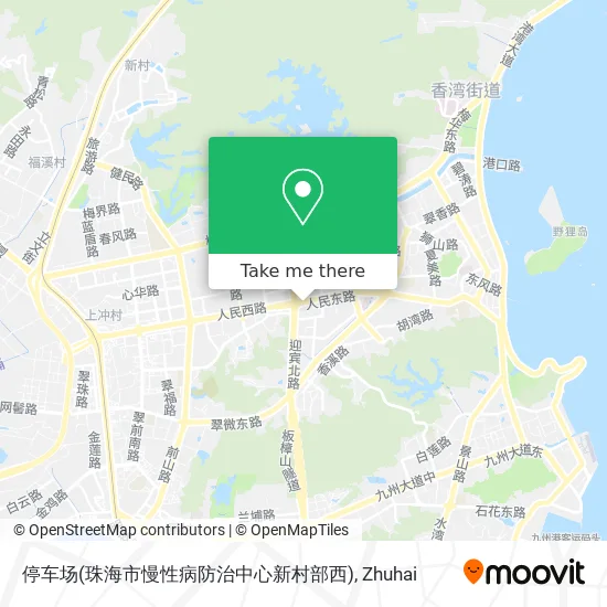 停车场(珠海市慢性病防治中心新村部西) map