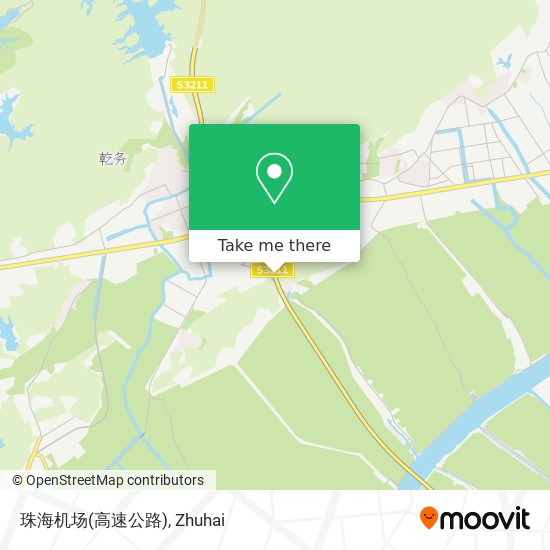 珠海机场(高速公路) map