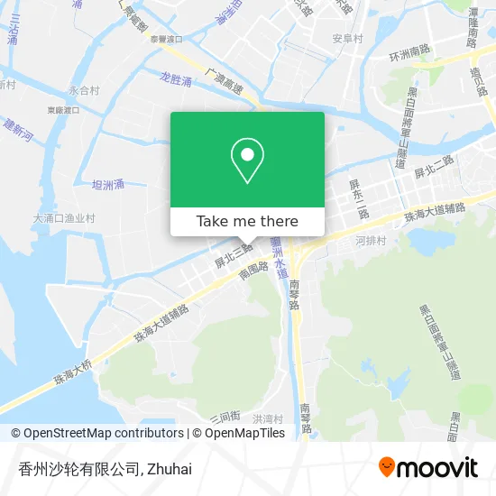 香州沙轮有限公司 map