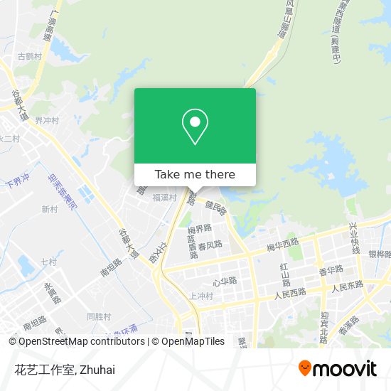 花艺工作室 map