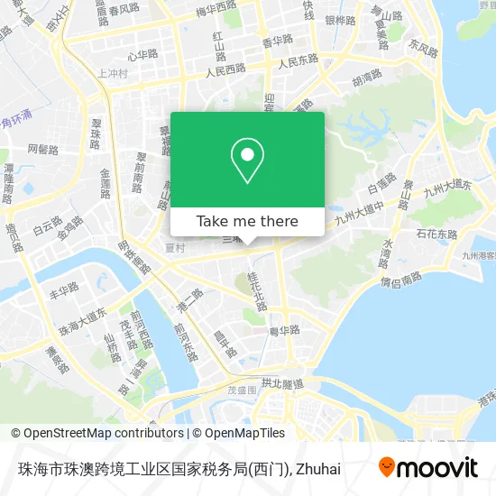 珠海市珠澳跨境工业区国家税务局(西门) map
