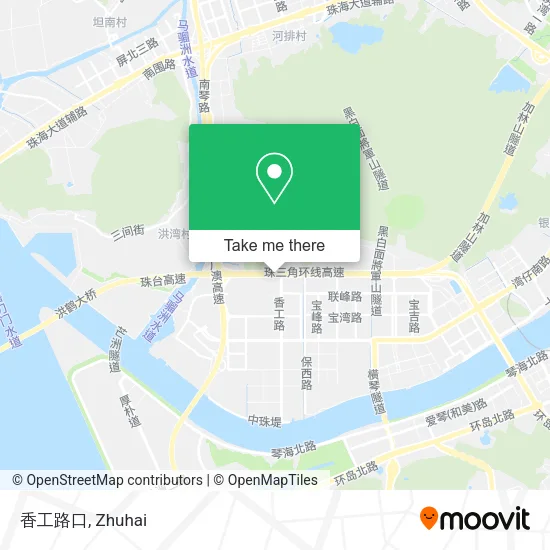 香工路口 map