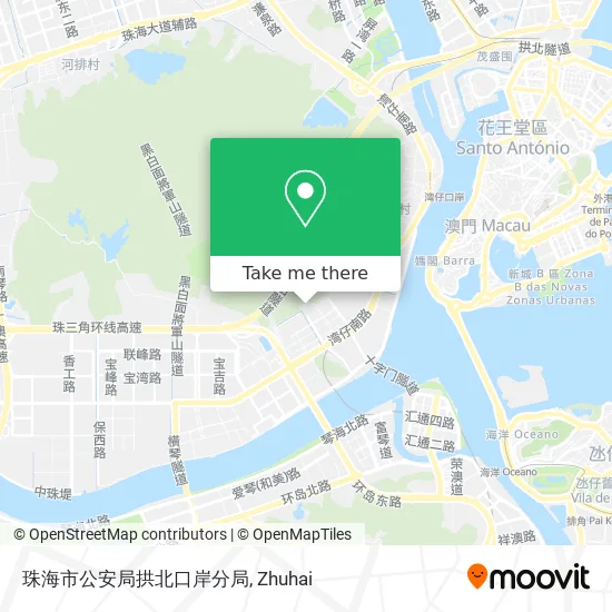 珠海市公安局拱北口岸分局 map