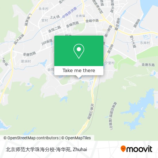 北京师范大学珠海分校-海华苑 map