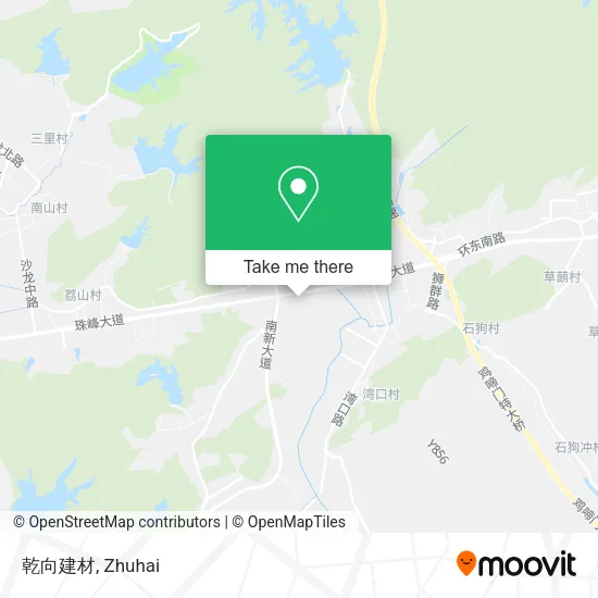 乾向建材 map