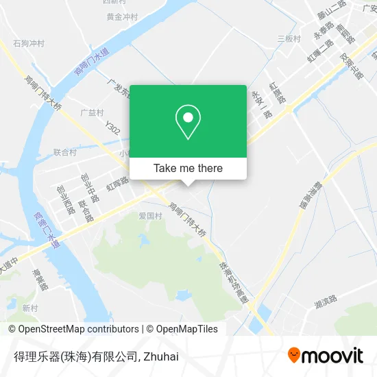 得理乐器(珠海)有限公司 map