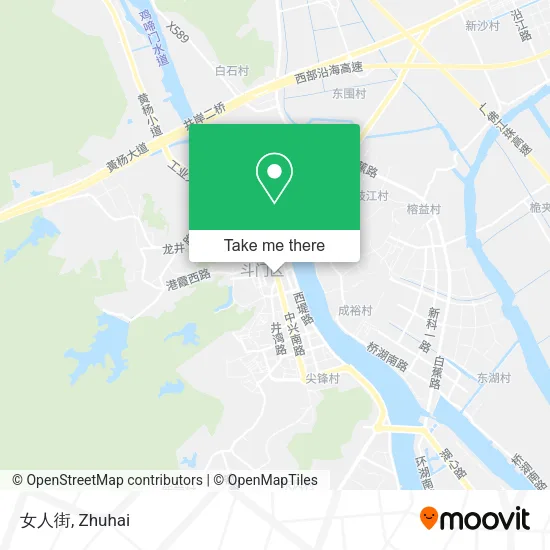 女人街 map