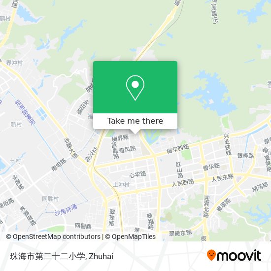 珠海市第二十二小学 map