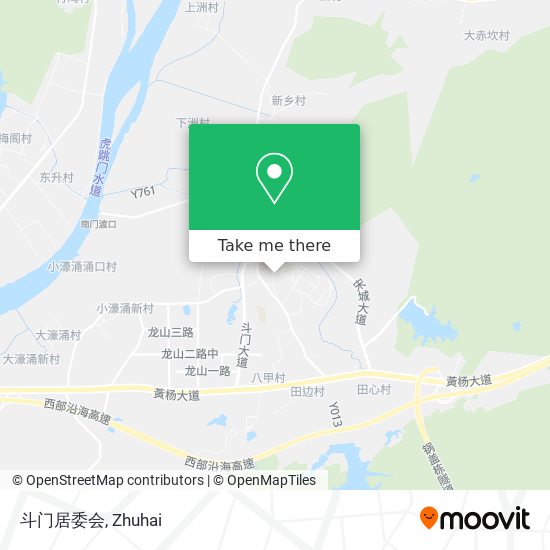斗门居委会 map