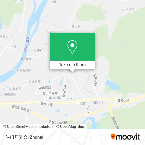 斗门居委会 map