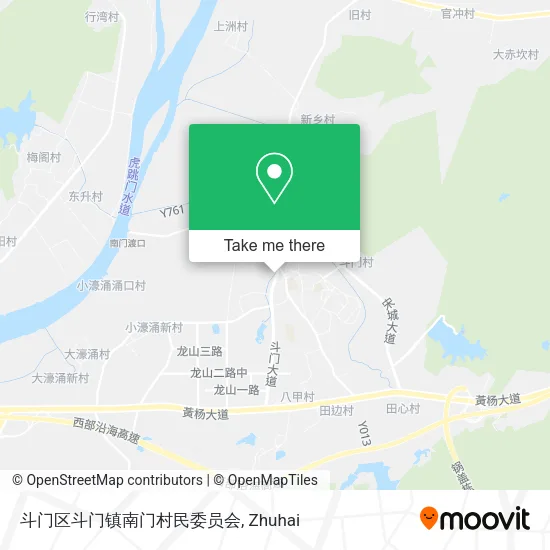 斗门区斗门镇南门村民委员会 map