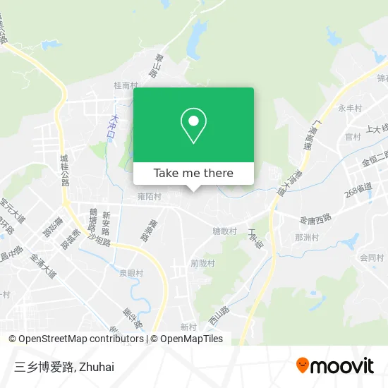 三乡博爱路 map