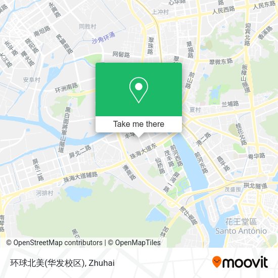 环球北美(华发校区) map