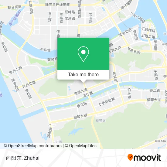 向阳东 map