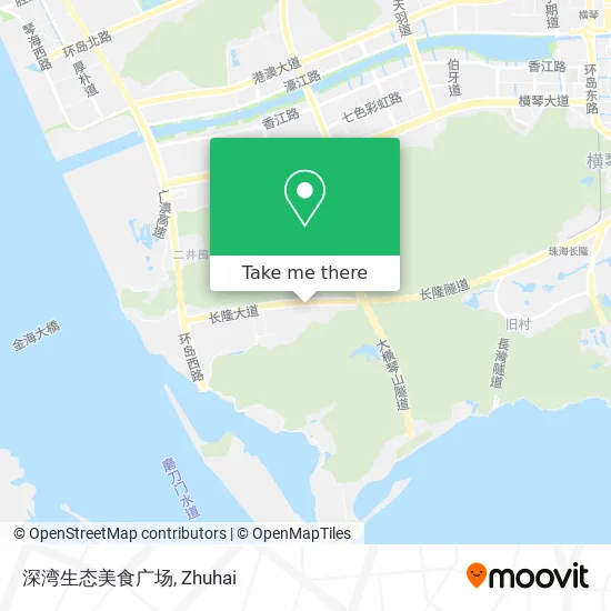 深湾生态美食广场 map