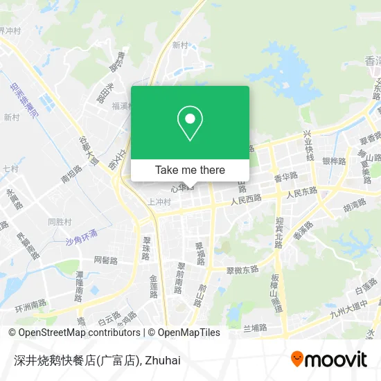 深井烧鹅快餐店(广富店) map