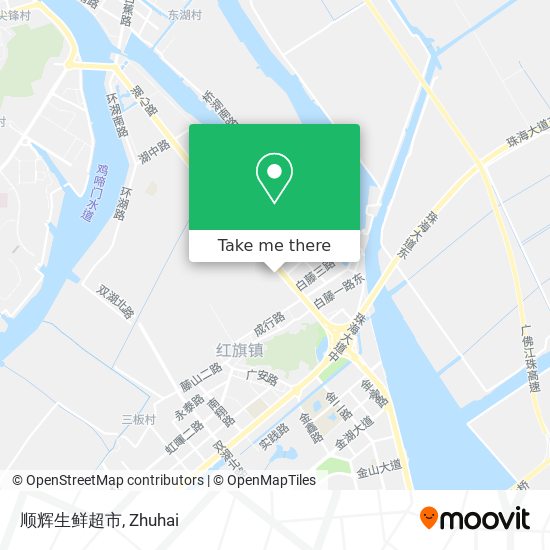 顺辉生鲜超市 map