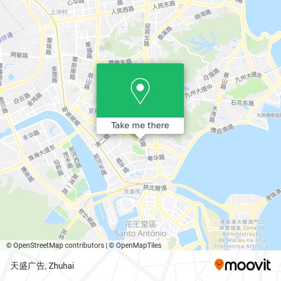 天盛广告 map