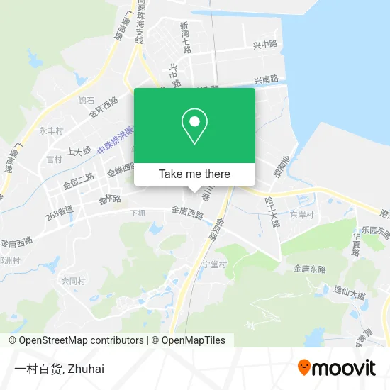 一村百货 map
