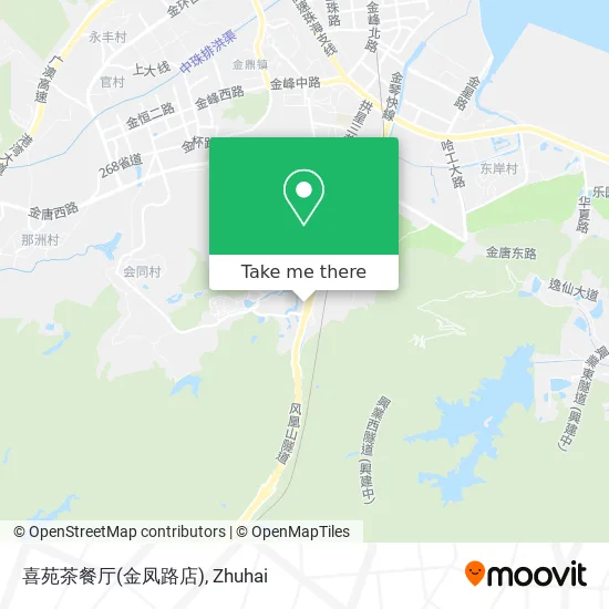 喜苑茶餐厅(金凤路店) map