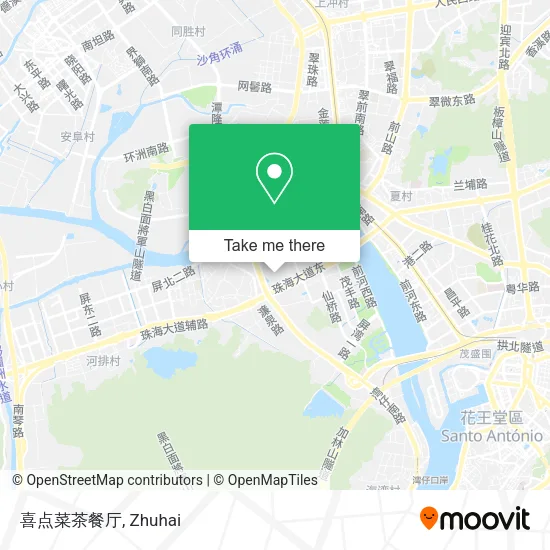 喜点菜茶餐厅 map