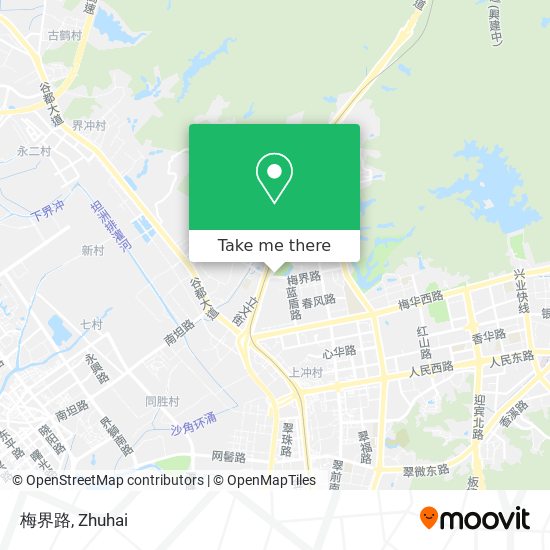 梅界路 map
