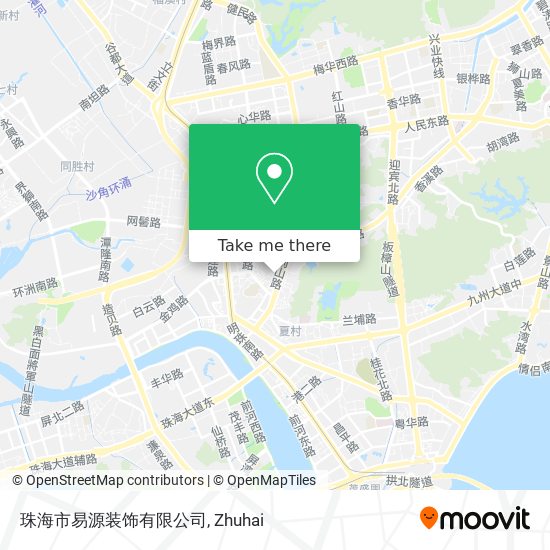 珠海市易源装饰有限公司 map