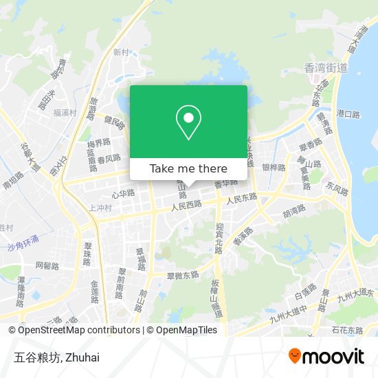 五谷粮坊 map