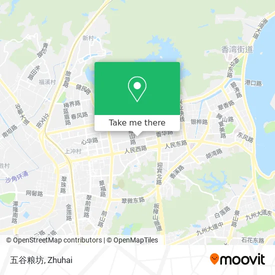 五谷粮坊 map