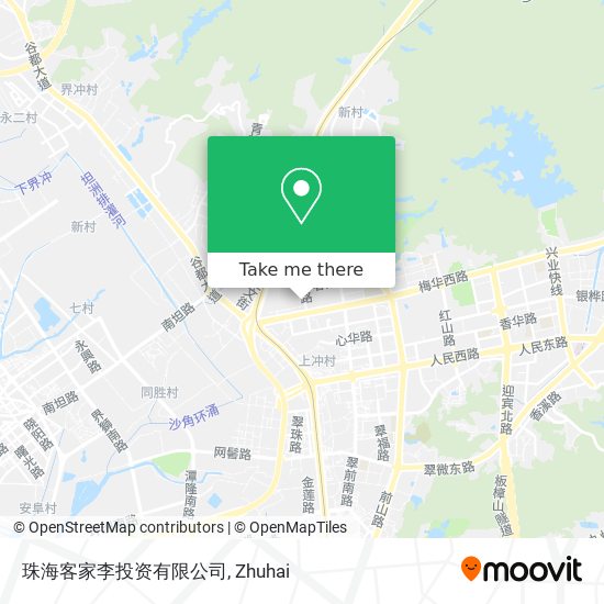 珠海客家李投资有限公司 map