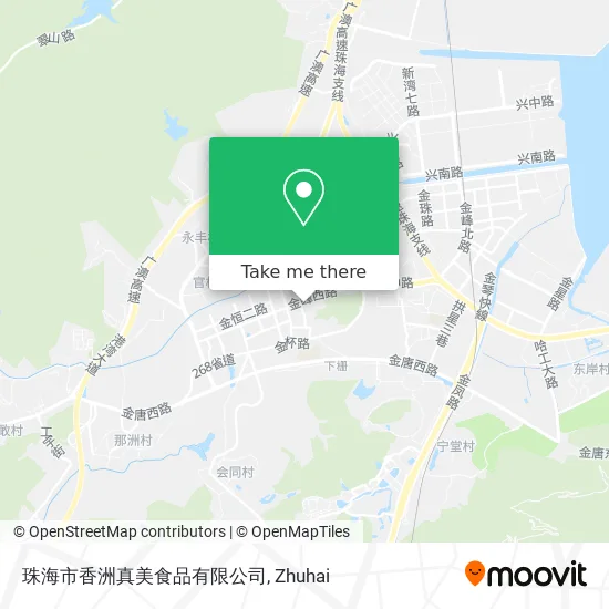 珠海市香洲真美食品有限公司 map