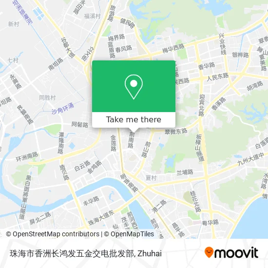 珠海市香洲长鸿发五金交电批发部 map