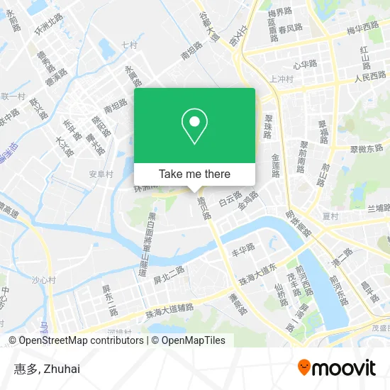 惠多 map