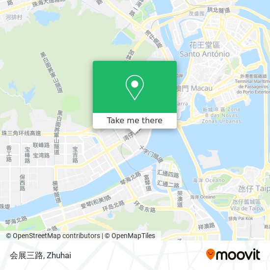 会展三路 map