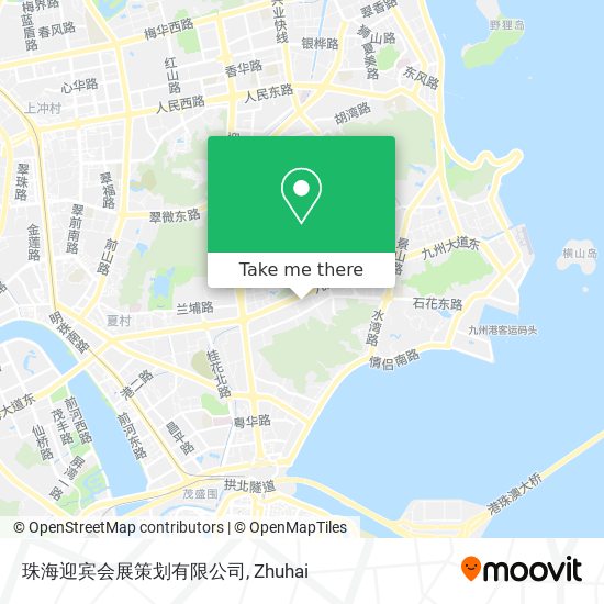 珠海迎宾会展策划有限公司 map