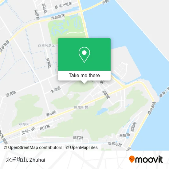 水禾坑山 map
