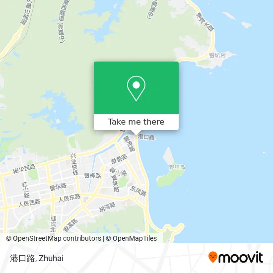 港口路 map