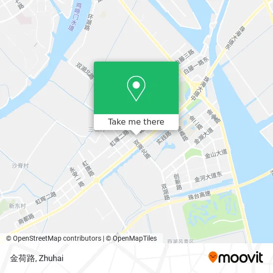 金荷路 map