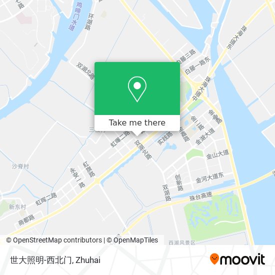 世大照明-西北门 map