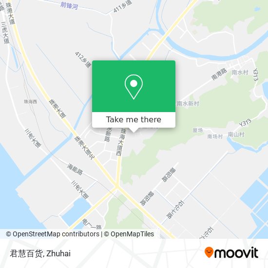 君慧百货 map