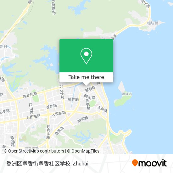 香洲区翠香街翠香社区学校 map