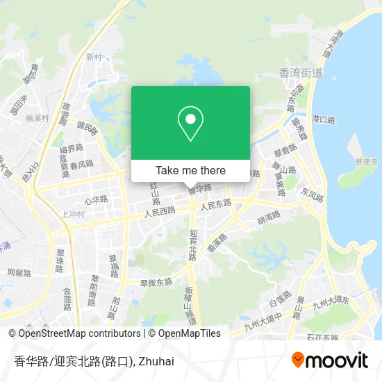 香华路/迎宾北路(路口) map