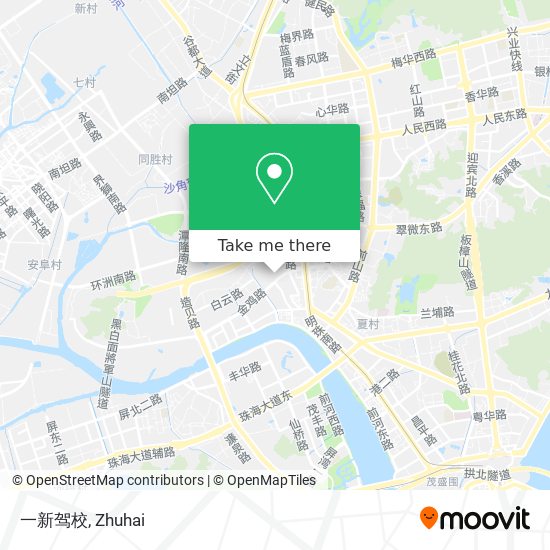 一新驾校 map