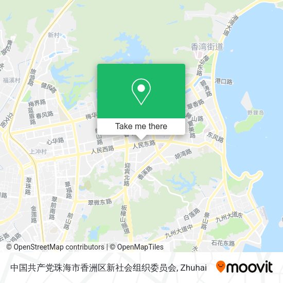中国共产党珠海市香洲区新社会组织委员会 map