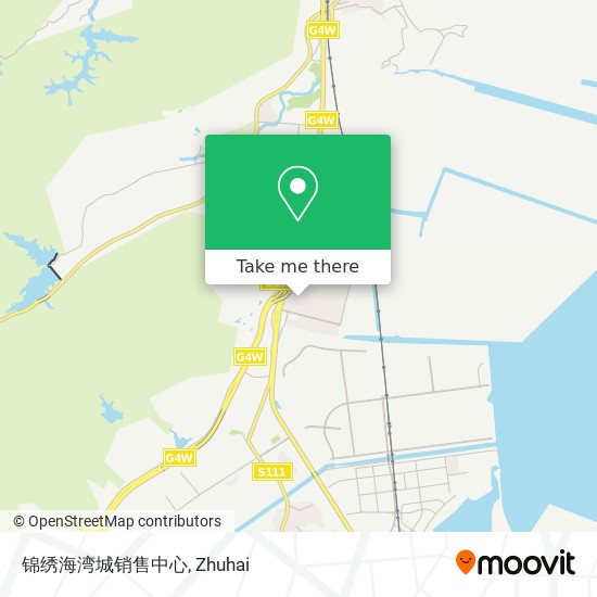 锦绣海湾城销售中心 map