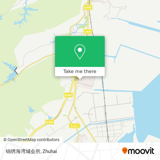 锦绣海湾城会所 map