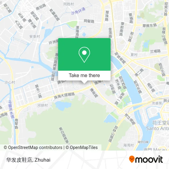 华发皮鞋店 map