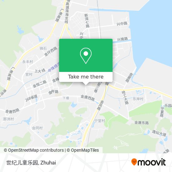 世纪儿童乐园 map