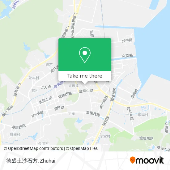 德盛土沙石方 map